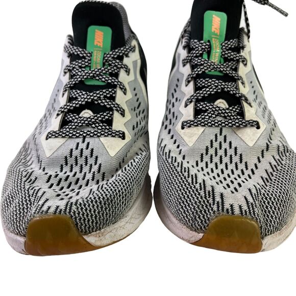 Nike Mens BQ9261-001 Zoom Winflo Black White Running Sneakers Lace Up Shoes 7.5 - Picture 7 of 16
